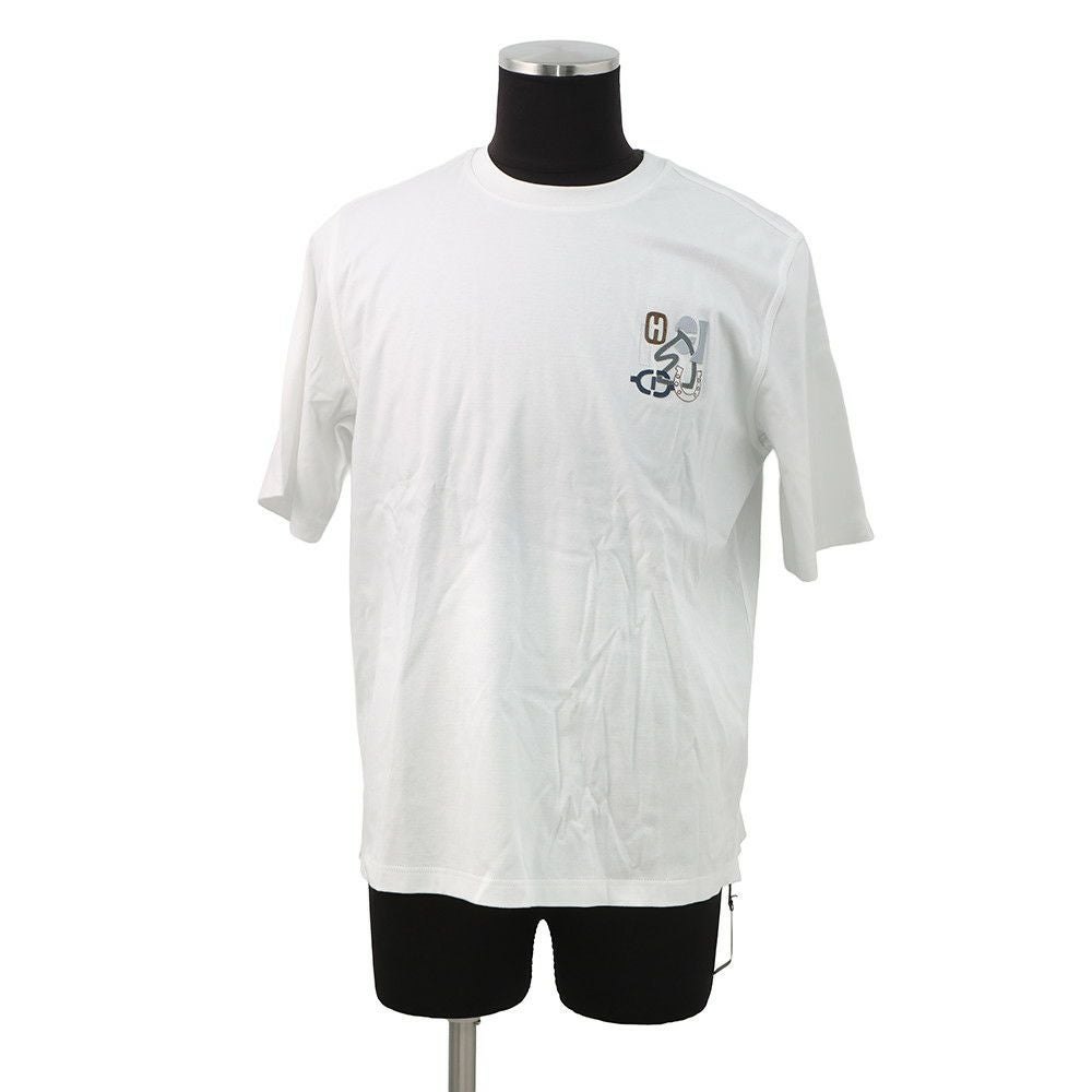 エルメス Tシャツ Hパズル コットン メンズサイズS HERMES トップス