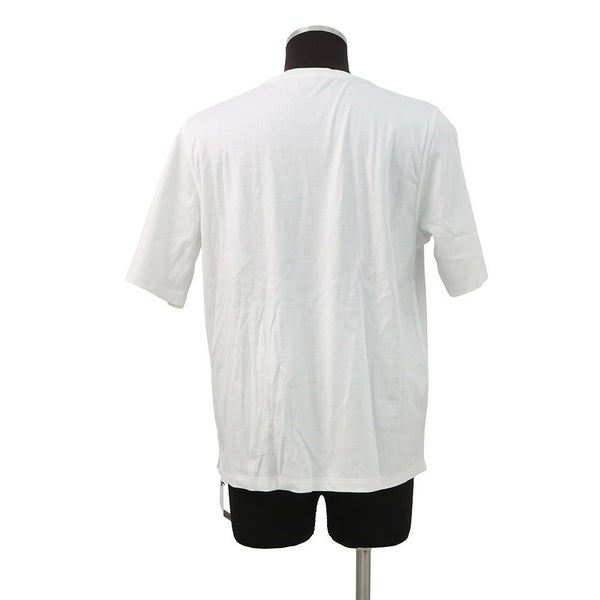 エルメス Tシャツ Hパズル コットン メンズサイズS HERMES トップス 半袖 白