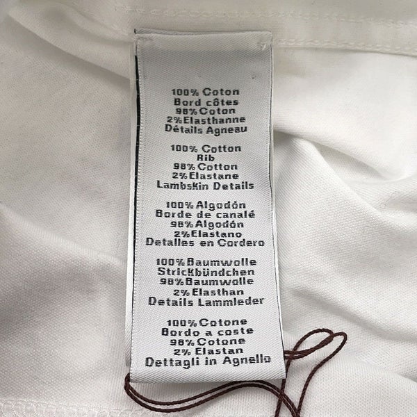 エルメス Tシャツ Hパズル コットン メンズサイズS HERMES トップス 半袖 白