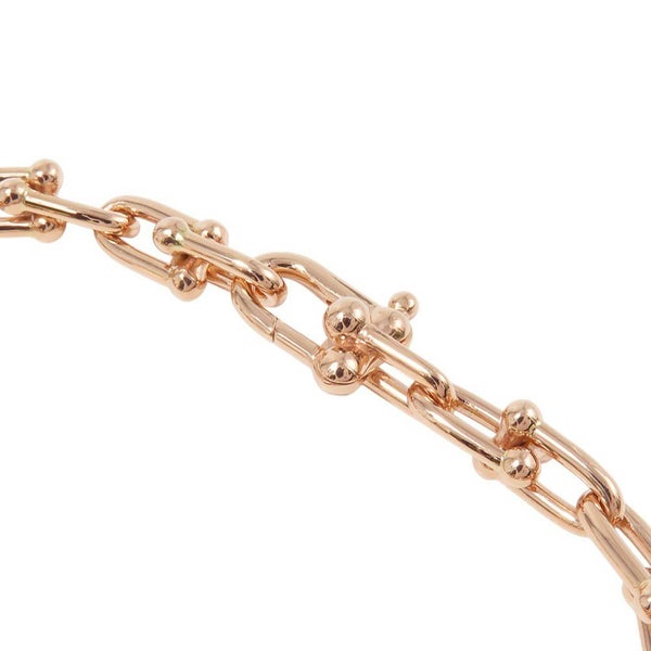 ティファニー ブレスレット ハードウェア スモール リンク サイズミディアム K18PGピンクゴールド Tiffany&Co.