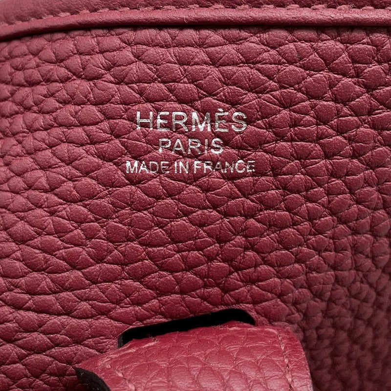 エルメス ショルダーバッグ エブリン3 PM ルージュアッシュ/シルバー金具 トリヨンクレマンス X刻印