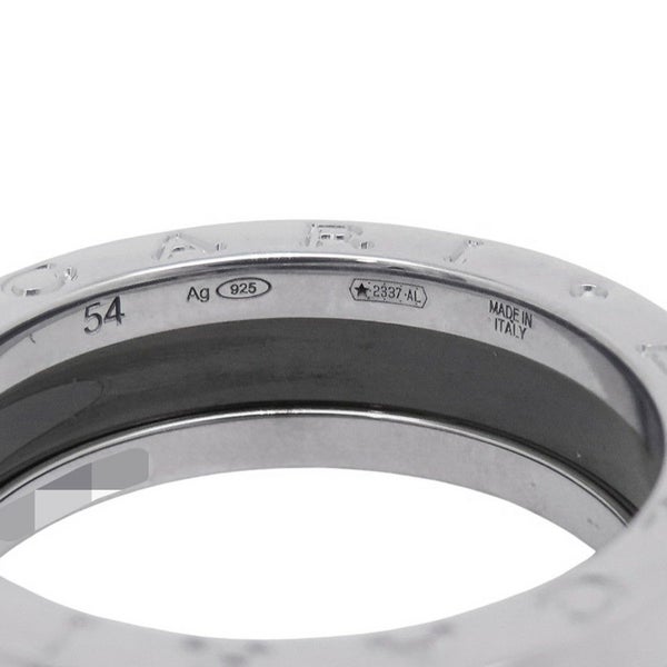 ブルガリ リング セーブ・ザ・チルドレン ビーゼロワン B-zero1 1バンド SV925/ブラックセラミック サイズ54 346099