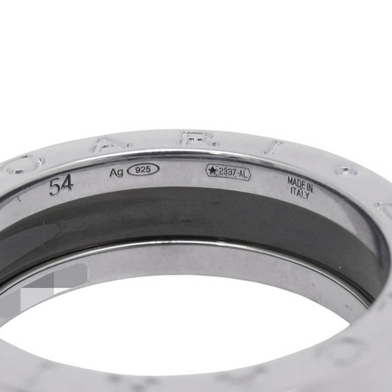 ブルガリ リング セーブ・ザ・チルドレン ビーゼロワン B-zero1 1バンド SV925/ブラックセラミック サイズ54 346099