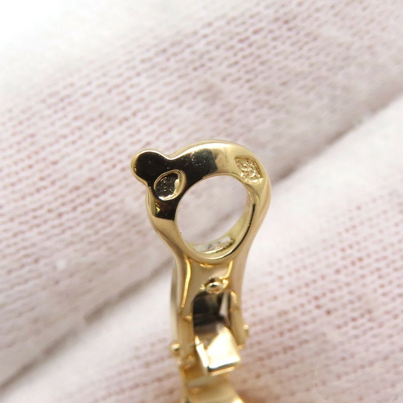 ヴァンクリーフ&アーペル ピアス ヴィンテージ アルハンブラ イヤリング マザーオブパール K18YGイエローゴールド VCARA44100