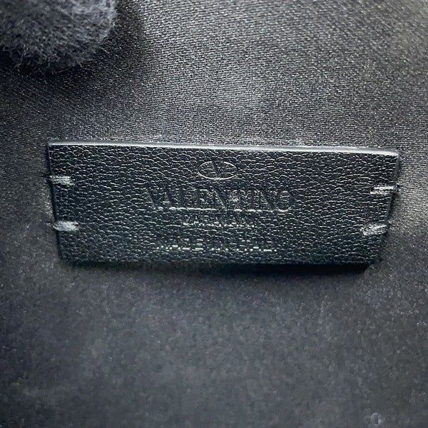 ヴァレンティノ・ガラヴァーニ クラッチバッグ Vスリング VALENTINO 黒