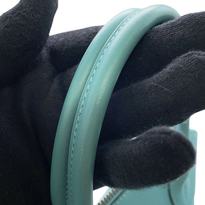 エルメス ハンドバッグ ボリード スクレ ブルーアトール/シルバー金具 スイフト X刻印