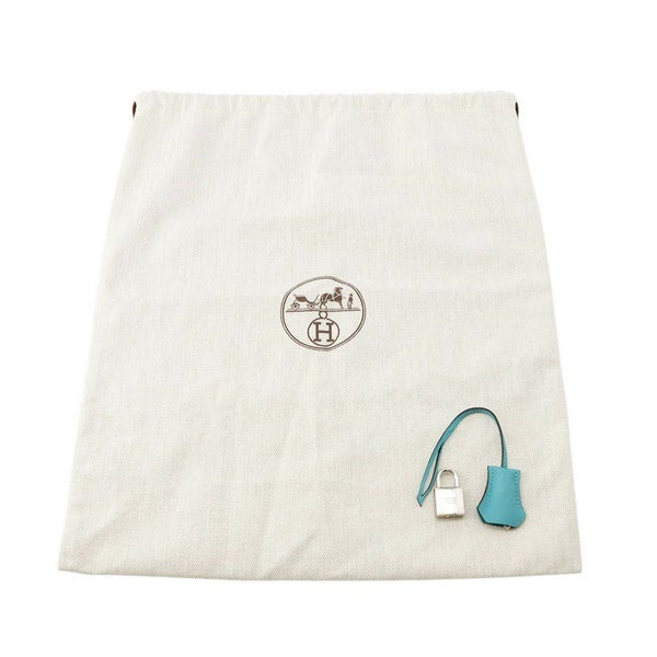 エルメス ハンドバッグ ボリード スクレ ブルーアトール/シルバー金具 スイフト X刻印