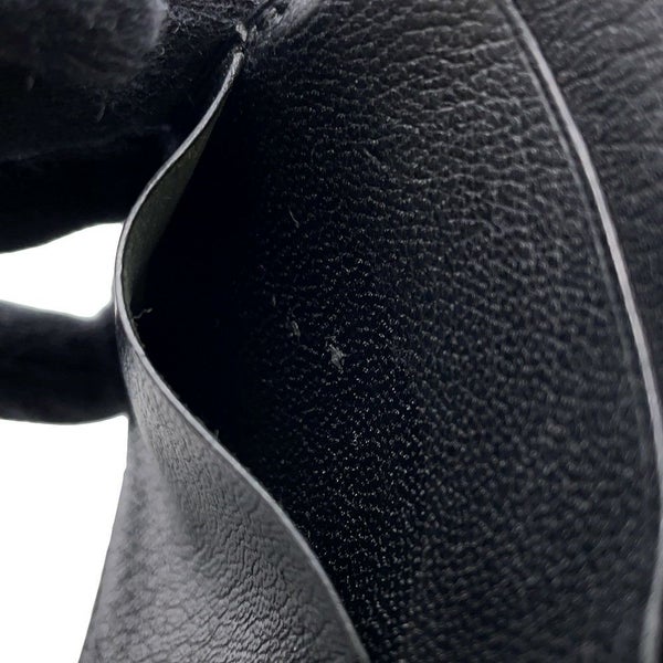 エルメス 長財布 ベアンクラシック ブラック/ゴールド金具 リザード □E刻印 HERMES 財布 黒