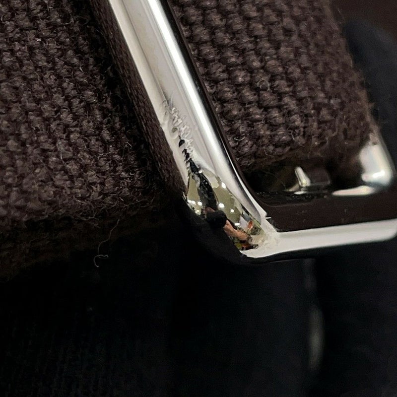 エルメス リュック サックドパンサージュ グルーム  ネイビー/フー/シルバー金具 トワルシェブロン/キャンバス バックパック