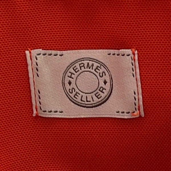 エルメス リュック サックドパンサージュ グルーム  ネイビー/フー/シルバー金具 トワルシェブロン/キャンバス バックパック