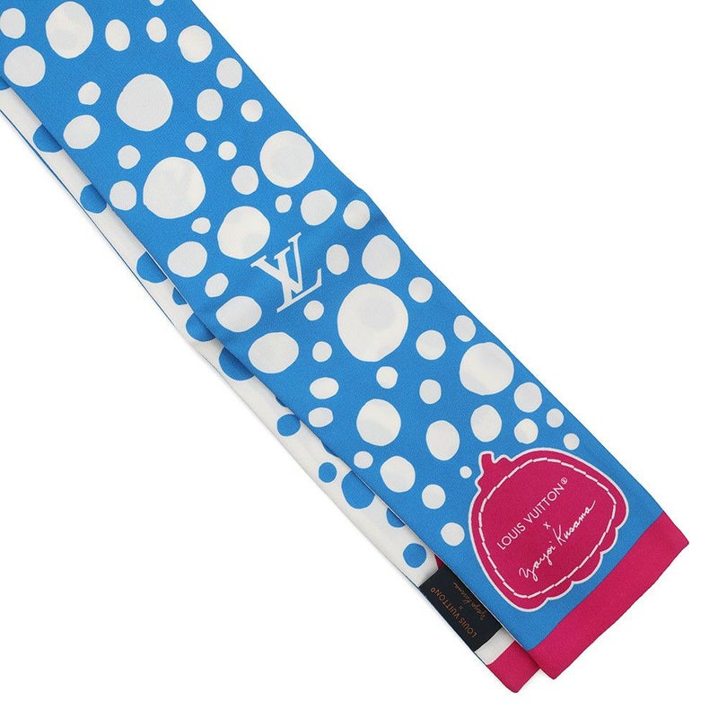 ルイヴィトン スカーフ バンドー・インフィニティドット LV×YK シルク M78290 LOUIS VUITTON 草間彌生 コラボ