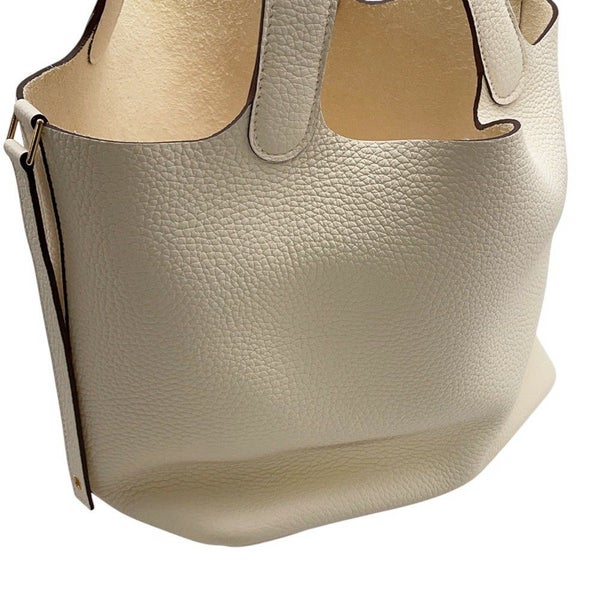 エルメス ハンドバッグ ピコタンロックMM ナタ/ゴールド金具 トリヨンクレマンス B刻印