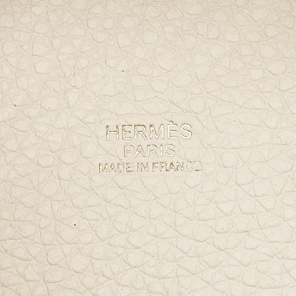 エルメス ハンドバッグ ピコタンロックMM ナタ/ゴールド金具 トリヨンクレマンス B刻印