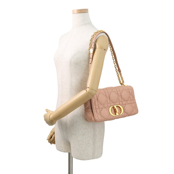 クリスチャン・ディオール チェーンショルダーバッグ カナージュ Caro カロ カーフレザー M9242UNGK Christian Dior