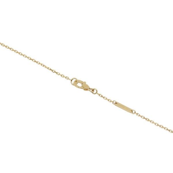 ヴァンクリーフ&アーペル ネックレス ヴィンテージ アルハンブラ ペンダント ブルーアゲート K18YGイエローゴールド VCARP9SY00