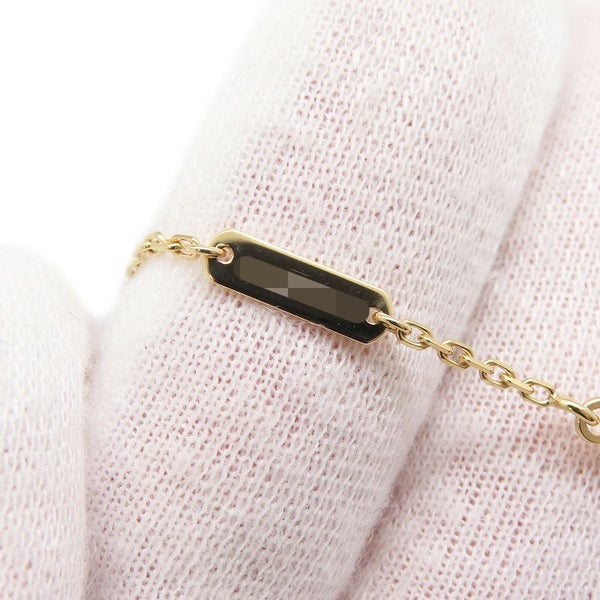 ヴァンクリーフ&アーペル ネックレス ヴィンテージ アルハンブラ ペンダント ブルーアゲート K18YGイエローゴールド VCARP9SY00