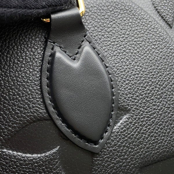 ルイヴィトン トートバッグ モノグラム・アンプラント オンザゴー MM M45595 2way ショルダーバッグ ブラック 黒