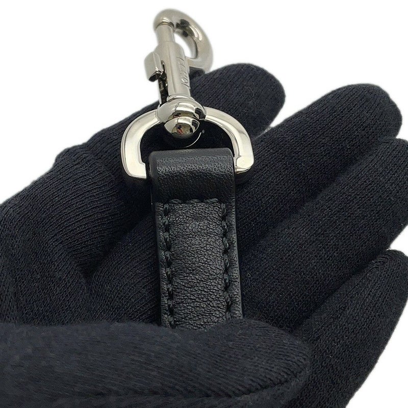 フェンディ ハンドバッグ プチ トロワジュール レザー 8BH333 FENDI 2wayショルダーバッグ 黒