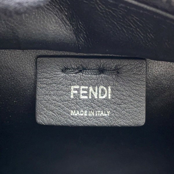 フェンディ ハンドバッグ プチ トロワジュール レザー 8BH333 FENDI 2wayショルダーバッグ 黒