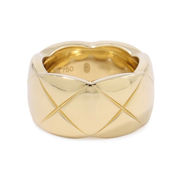 シャネル リング ココクラッシュ コレクション ラージモデル K18YGイエローゴールド リングサイズ51 J10574 ジュエリー 指輪