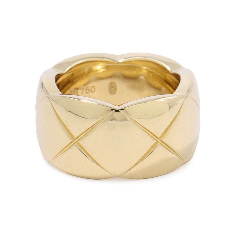 シャネル リング ココクラッシュ コレクション ラージモデル K18YGイエローゴールド リングサイズ51 J10574 ジュエリー 指輪