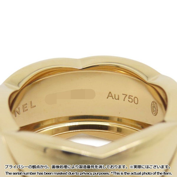 シャネル リング ココクラッシュ コレクション ラージモデル K18YGイエローゴールド リングサイズ51 J10574 ジュエリー 指輪