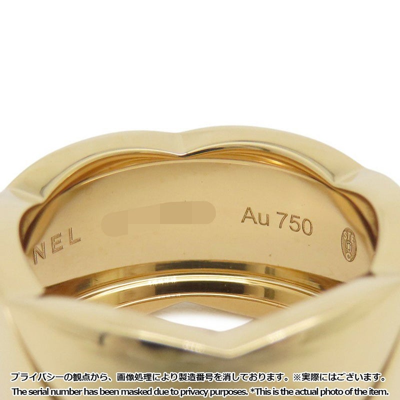 シャネル リング ココクラッシュ コレクション ラージモデル K18YGイエローゴールド リングサイズ51 J10574 ジュエリー 指輪