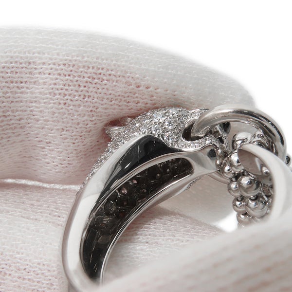 カルティエ リング パンテール ドゥ カルティエ リング ダイヤ 171P 計0.89ct オニキス エメラルド K18WG サイズ53 N4744100 指輪