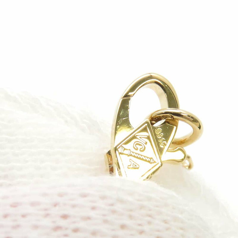 ヴァンクリーフ&アーペル ネックレス フリヴォル ペンダント ミニ ダイヤ 1P 0.05ct K18YGイエローゴールド VCARP0J100