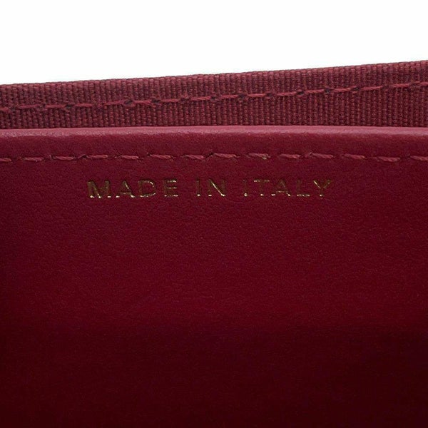 シャネル チェーンウォレット マトラッセ ココマーク キャビアスキン CHANEL カードケース 黒