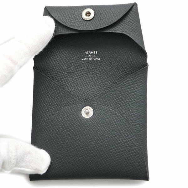 エルメス コインケース バスティア グリミスティ エプソン W刻印 HERMES 財布