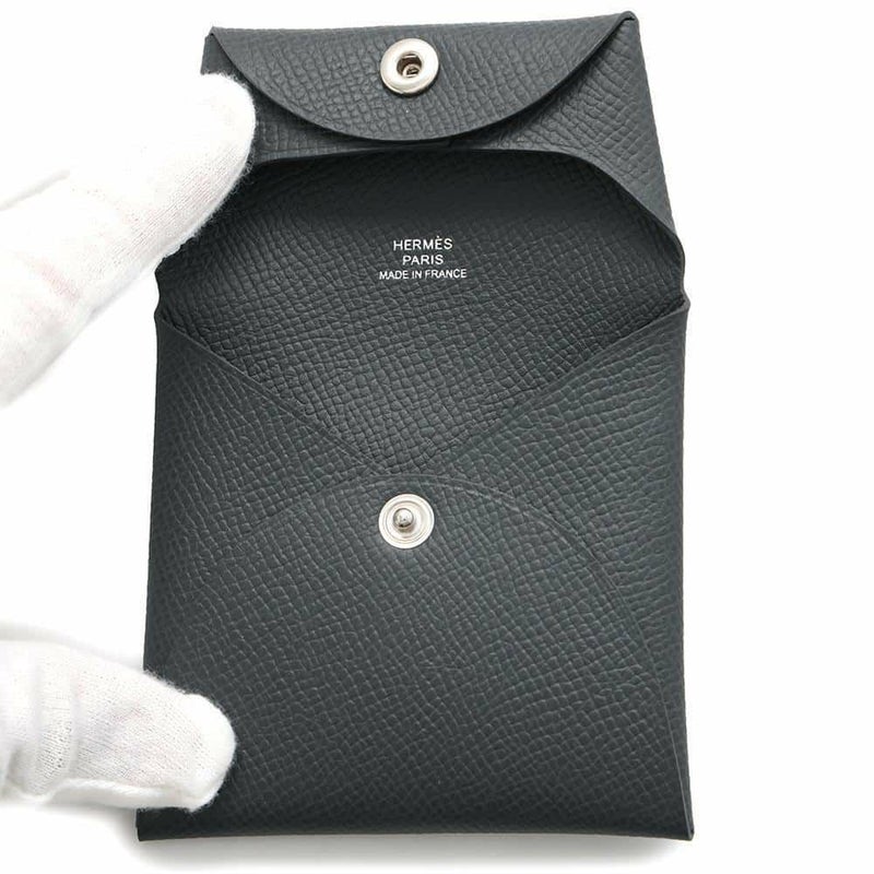 エルメス コインケース バスティア グリミスティ エプソン W刻印 HERMES 財布