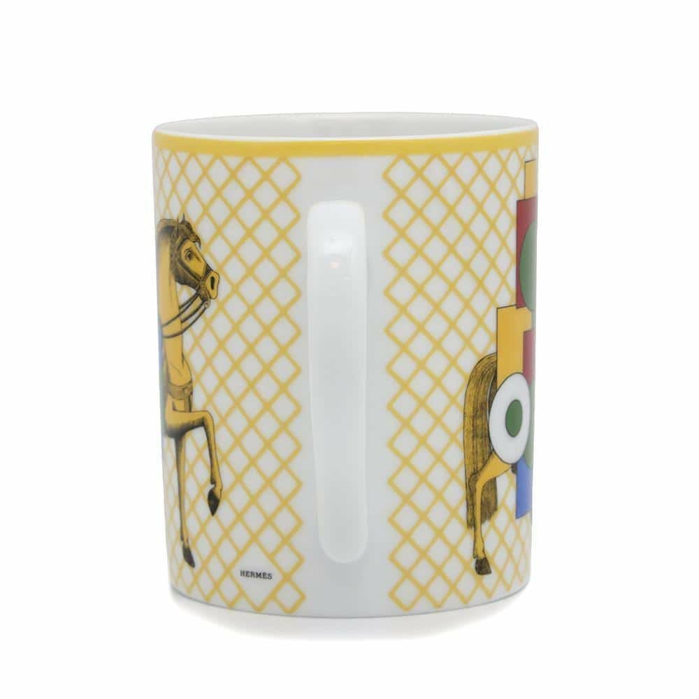 エルメス マグカップ カヴァリエ・アン・フォルム 300ml HERMES 陶器