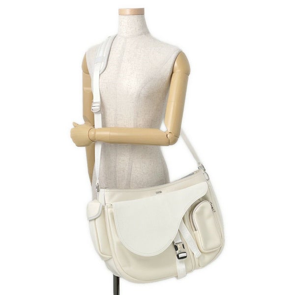 クリスチャン・ディオール ショルダーバッグ sacaiコラボ サドル メッセンジャーバッグ 1ADHO029USG