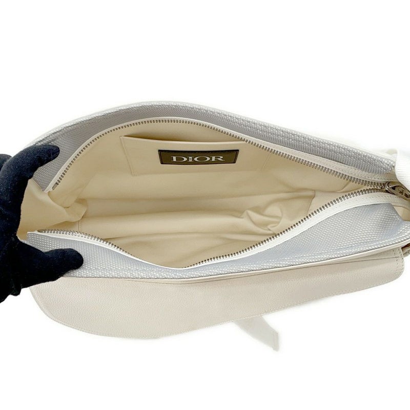 クリスチャン・ディオール ショルダーバッグ sacaiコラボ サドル メッセンジャーバッグ 1ADHO029USG