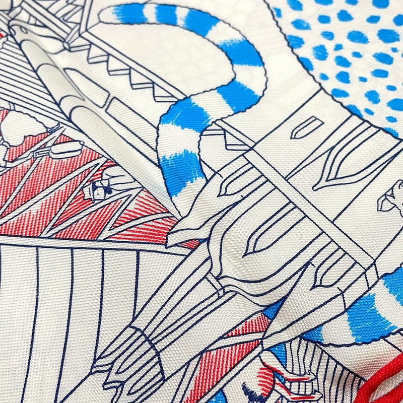 エルメス スカーフ カレ90 アニマポリス ANIMAPOLIS HERMES 2019年秋冬