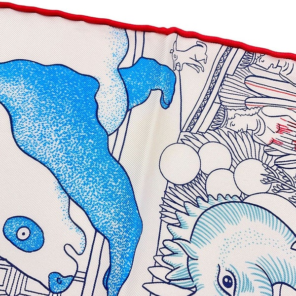 エルメス スカーフ カレ90 アニマポリス ANIMAPOLIS HERMES 2019年秋冬