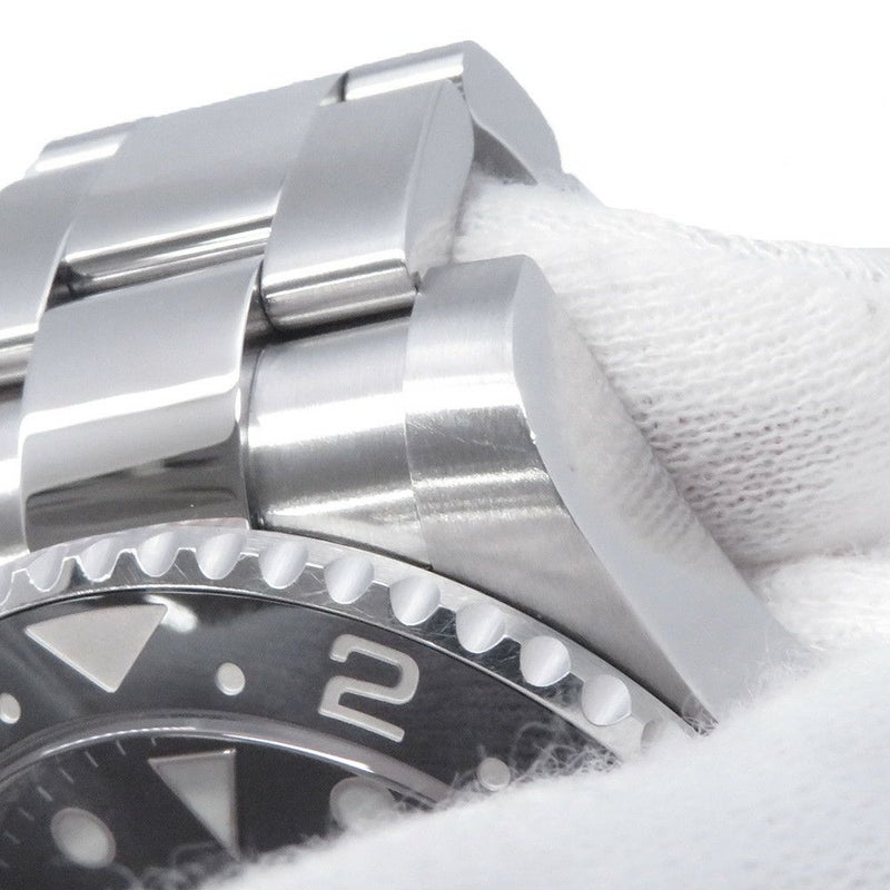ロレックス GMTマスター2 デイト ランダムシリアル ルーレット 116710LN ROLEX 腕時計 黒文字盤