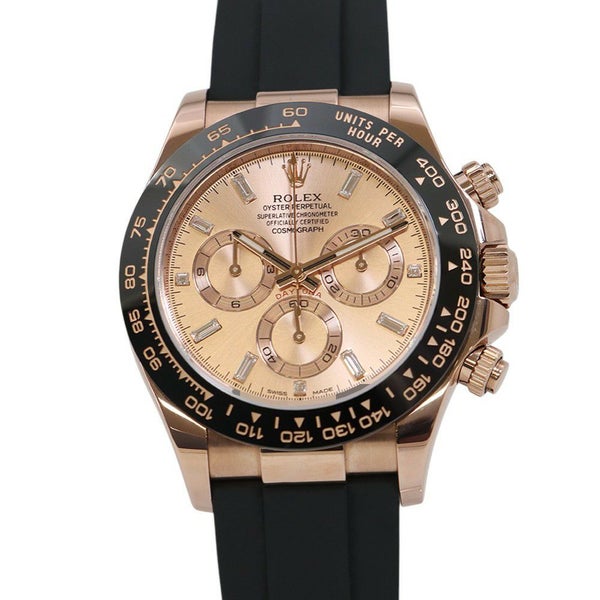 ロレックス コスモグラフ デイトナ ランダムシリアル ルーレット 116515LN ROLEX 腕時計 ピンク文字盤 11PD
