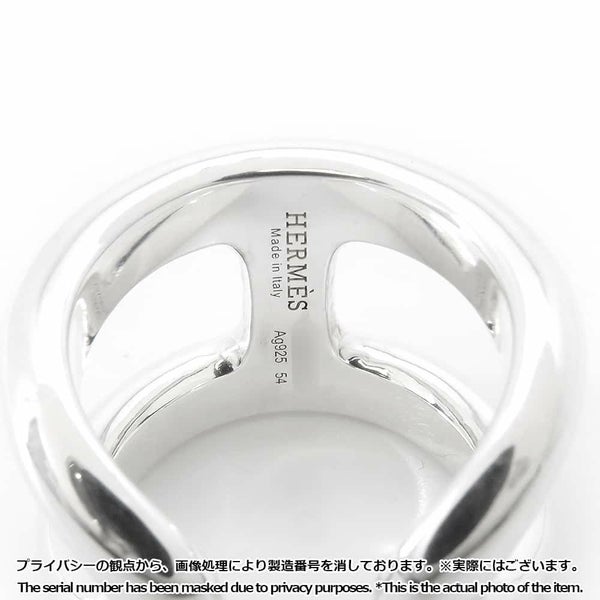 エルメス リング オスモズGM Osmose SV925シルバー リングサイズ54 HERMES ジュエリー 指輪
