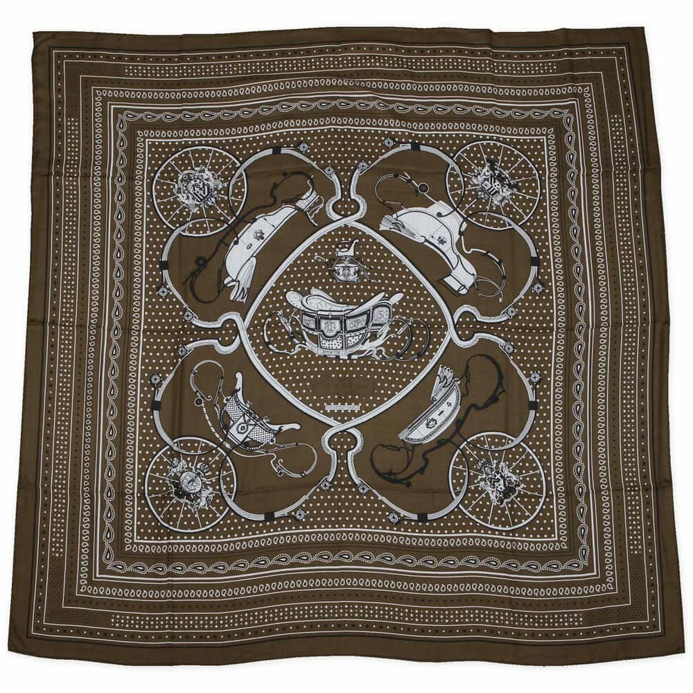 エルメス ストール カレ140 スプリング バンダナ Springs Bandana