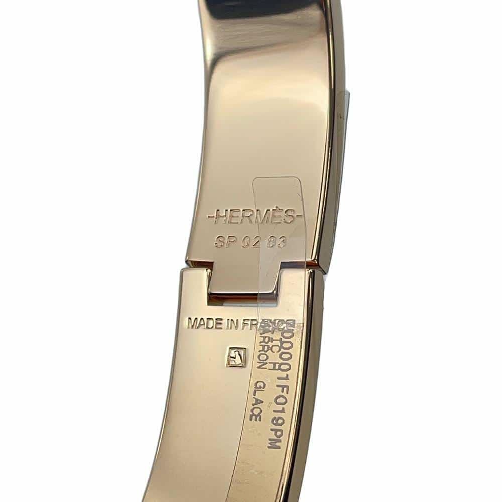 エルメス ブレスレット クリックH クリッククラックPM マロングラッセ