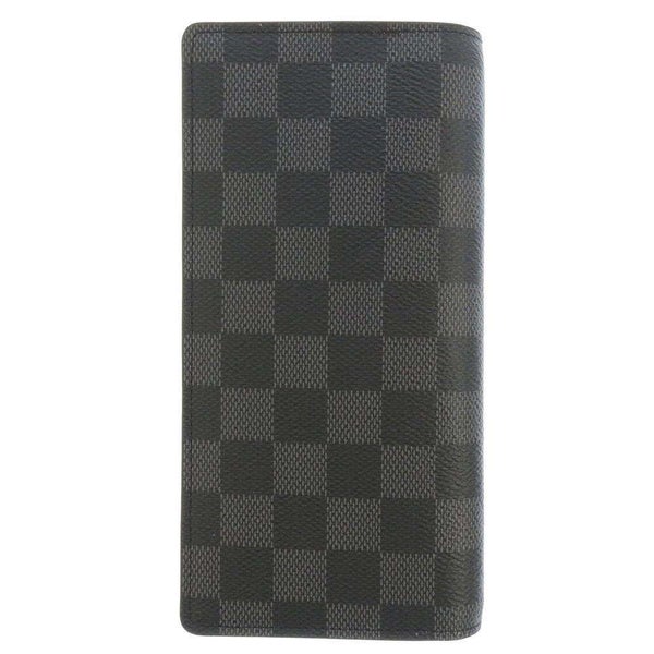 ルイヴィトン 長財布 ダミエ・グラフィット ポルトフォイユ・ブラザ N62665 LOUIS VUITTON 黒