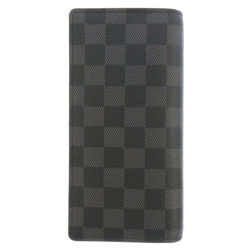 ルイヴィトン 長財布 ダミエ・グラフィット ポルトフォイユ・ブラザ N62665 LOUIS VUITTON 黒