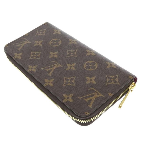 新品 ルイヴィトン 長財布 モノグラム ジッピー・ウォレット M41895 LOUIS VUITTON フューシャ