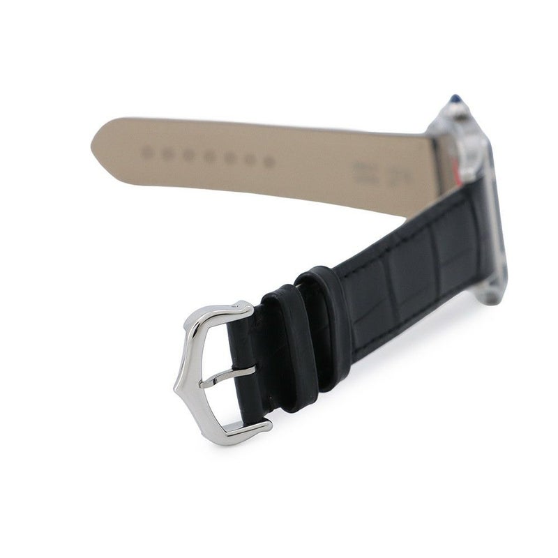 カルティエ サントス デュモン LM WSSA0046 Cartier 腕時計 黒文字盤 手巻き