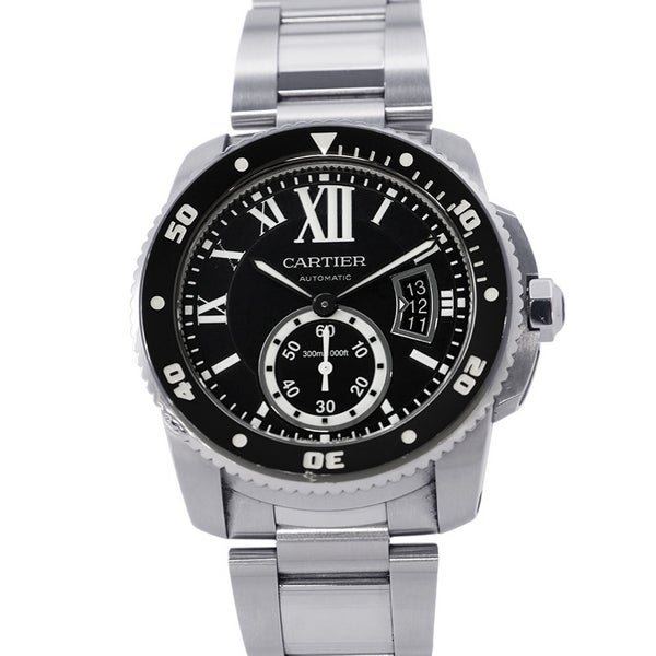 カルティエ カリブル ドゥ カルティエ ダイバー W7100056 Cartier 腕時計 ウォッチ 黒文字盤