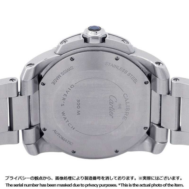 カルティエ カリブル ドゥ カルティエ ダイバー W7100056 Cartier 腕時計 ウォッチ 黒文字盤