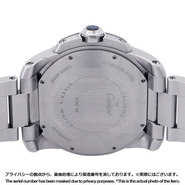 カルティエ カリブル ドゥ カルティエ ダイバー W7100056 Cartier 腕時計 ウォッチ 黒文字盤