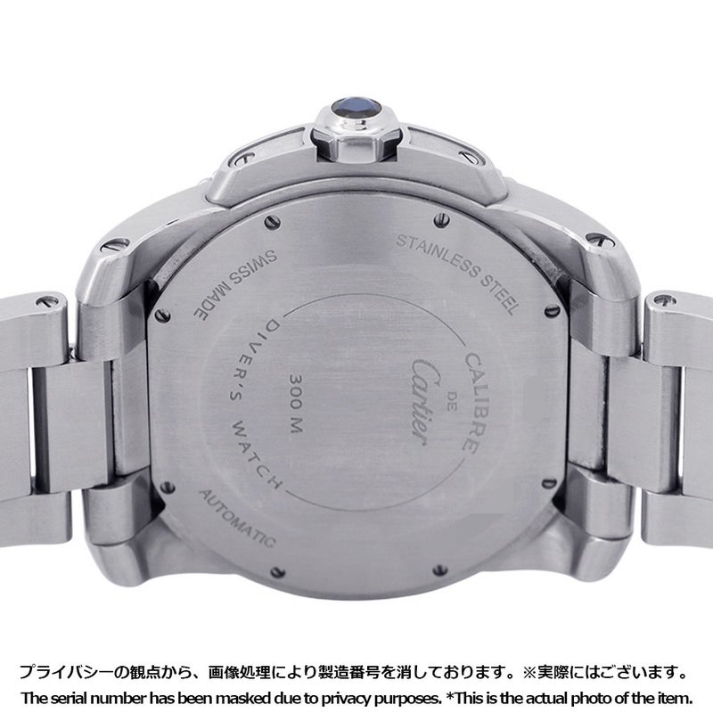 カルティエ カリブル ドゥ カルティエ ダイバー W7100056 Cartier 腕時計 ウォッチ 黒文字盤